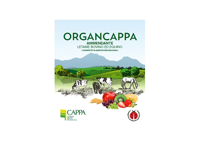 Cappa Organic manure fertilizer soil improver bovine and equine manure ORGANCAPPA