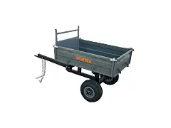 Wortex Carrello per trattorino rasaeba - portata 300 kg