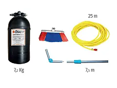 Comet Reinigungsset für Solarpanels und Glasflächen PCC 77-25 ALU
