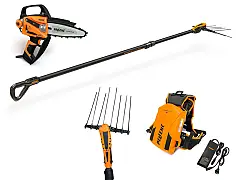 Pellenc Kit abbacchiatore Power 48 T220/300 + testa + pack batteria + motosega Selion M12 Evo
