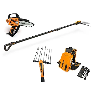 Pellenc Kit abbacchiatore Power 48 T220/300 + testa + pack batteria + motosega Selion M12 Evo