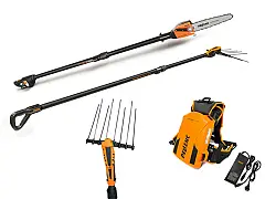 Pellenc Kit scuotitore Power 48 T220/300 + testa + pack batteria + Selion T 175/225