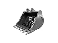 Wortex 20 cm Schaufel für Mini-Bagger RAPTOR