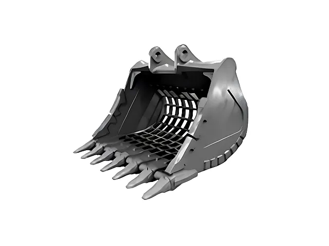 Wortex Cazo de 20 cm para Mini Excavadora RAPTOR
