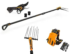 Pellenc Kit secoueur Power 48 P 230 + tête + pack batterie + sécateur C3X