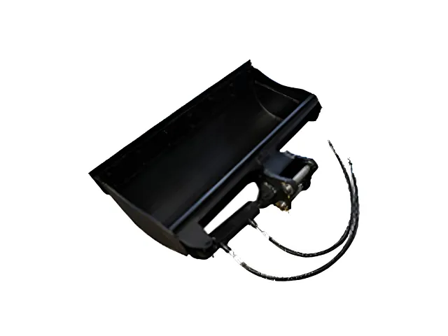 Wortex Benna inclinabile da 80 cm per Mini Escavatore RAPTOR