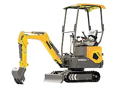 Wortex Mini Excavadora RAPTOR 1200-KBD722 W-I