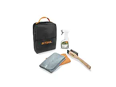 Stihl Care & Clean Kit IMOW und Rasenmäher