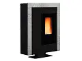 Stufa a pellet canalizzata slim SOUVENIR PLUS STEEL