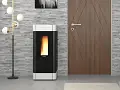 Stufa a pellet ermetica ventilata SINFONY