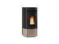 Stufa a pellet ermetica con doppia canalizzazione NORIS PLUS LUX