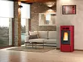 Stufa a pellet ermetica con doppia canalizzazione TERRY PLUS