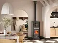 Stufa a legna con forno ROSSELLA PLUS FORNO