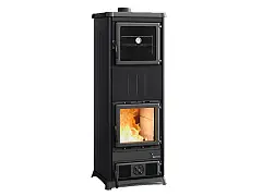 Nordica Estufa de leña con horno NOVA FORNO STEEL