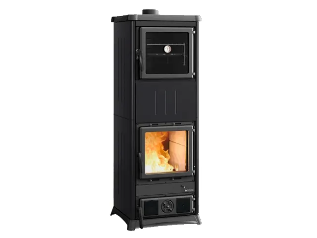 Nordica Estufa de leña con horno NOVA FORNO STEEL