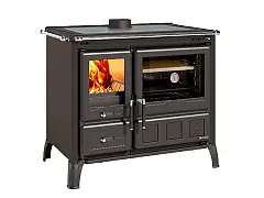 Nordica Estufa de leña con horno de fundición GARDENIA XXL VST