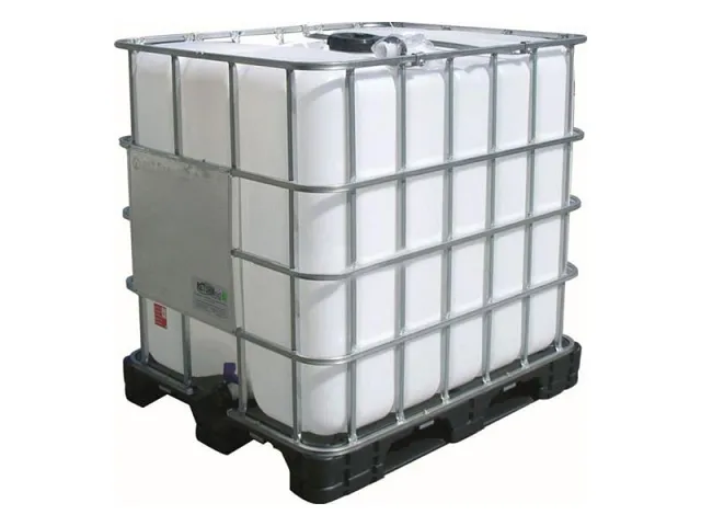 Sborgia Cisterna IBC Usata da lt 1000 con gabbia in ferro