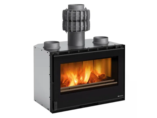 Nordica Inserto a legna ventilato INSERTO 80 PRS CRYSTAL