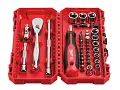 Set di bit, bussole, impugnatura e cricchetto 38 pz