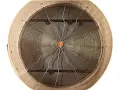 Setaccio in rame e legno artigianale