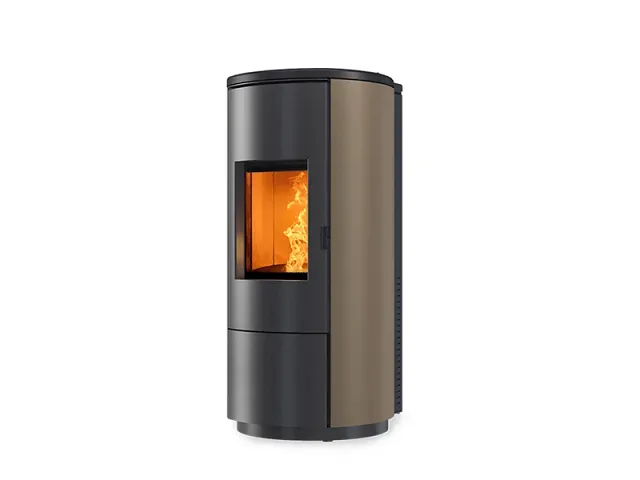Sborgia Stufa a pellet ROUND STEEL A8