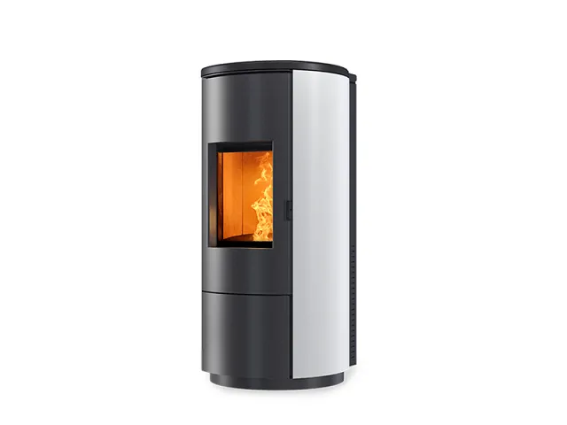 Sborgia Stufa a pellet ROUND STEEL A10