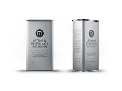 Sborgia Contenitore olio in acciaio inox