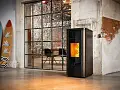 Termostufa a pellet SHAPE STEEL H20