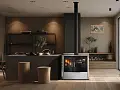 Cucina a legna OLGA 90