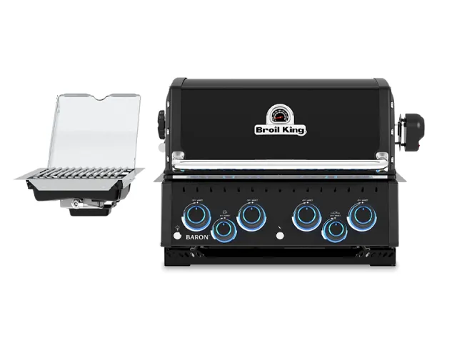 Broil king Barbecue da incasso o appoggio BARON 490 IR BI Shadow