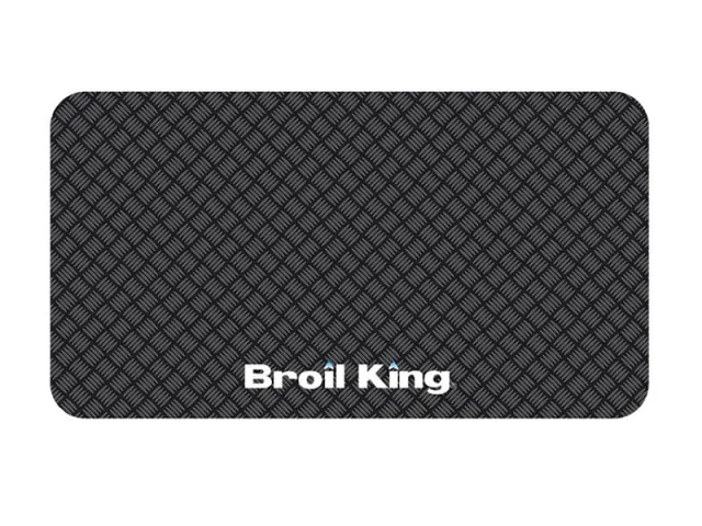 Broil king Tappetino Salvapavimento Grande Nero