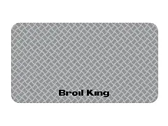 Broil king Große Bodenschutzmatte Grau