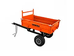 Wortex Anhänger für Rasentraktor - Tragfähigkeit 300 kg