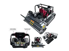 Wortex Trituradora de sarmientos radiocontrolada AMD-R 100 Diesel