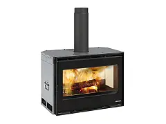 Nordica Insert de leña ventilado con sistema de recuperación de calor y filtro catalítico 80 EOS