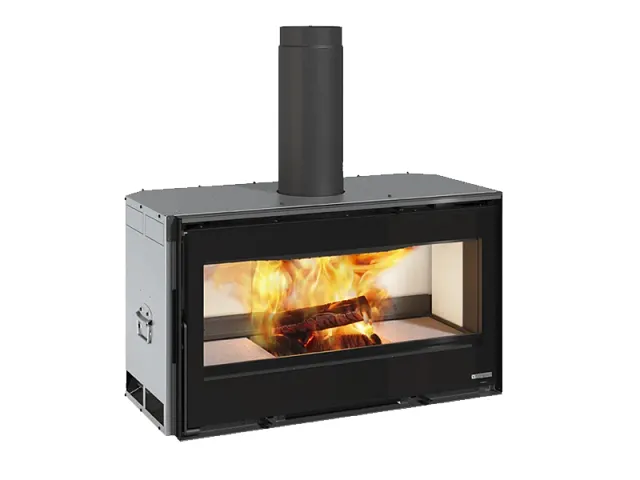 Nordica Insert de leña ventilado con sistema de recuperación de calor y filtro catalítico INSERTO 100 EOS