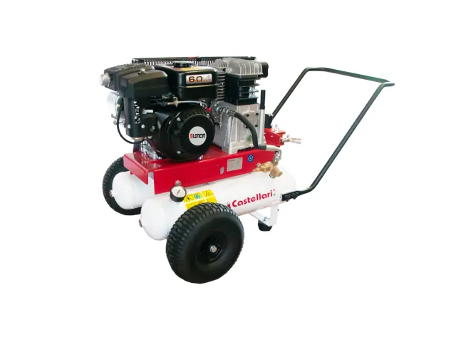 Castellari Motocompressore bibombola a benzina AL 550 B