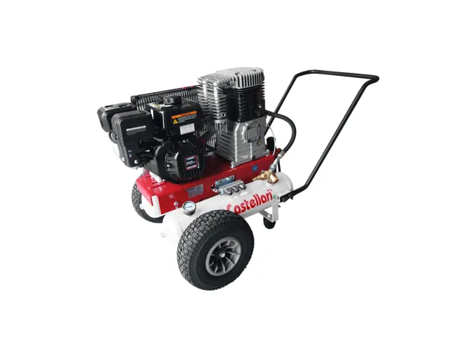 Castellari AL 680 B Gasoline Twin-Cylinder Motor Compressor