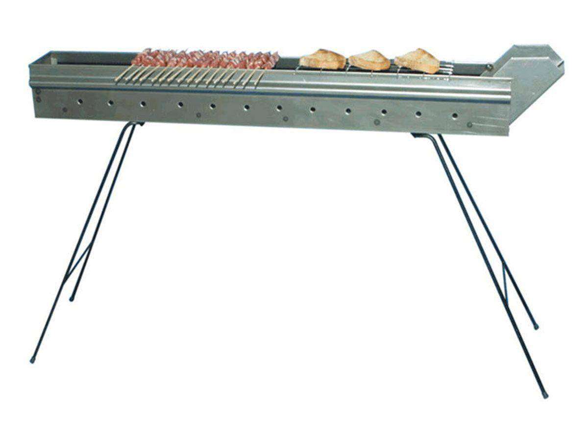 barbecue arrosticini inox grande