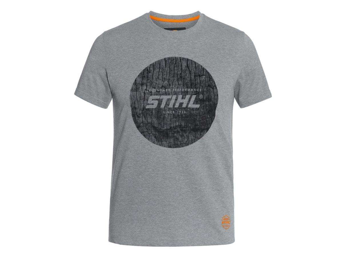 t shirt disco di legno stihl