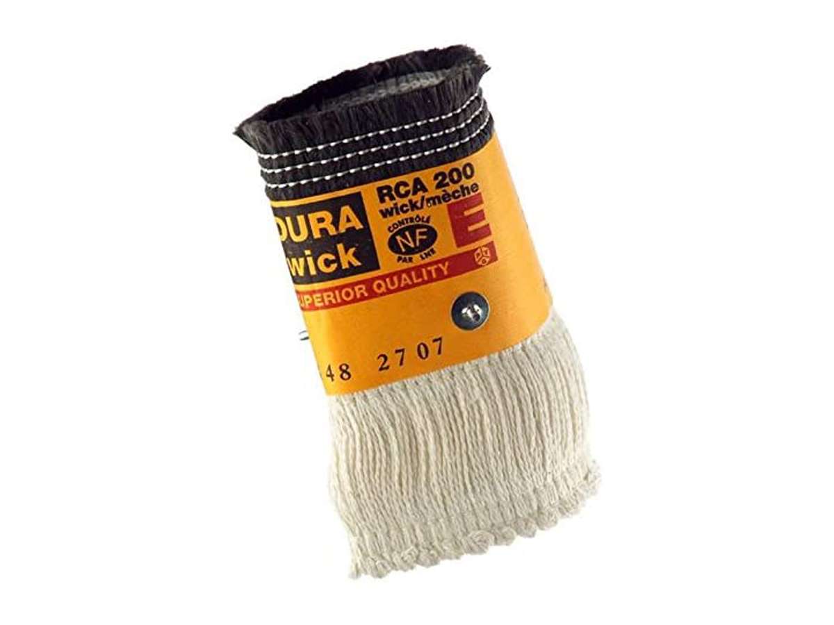 RCA200 tipo F Zibro Kamin-Stufa a cherosene PARAFFINA Stoppino di cotone in fibra di vetro 