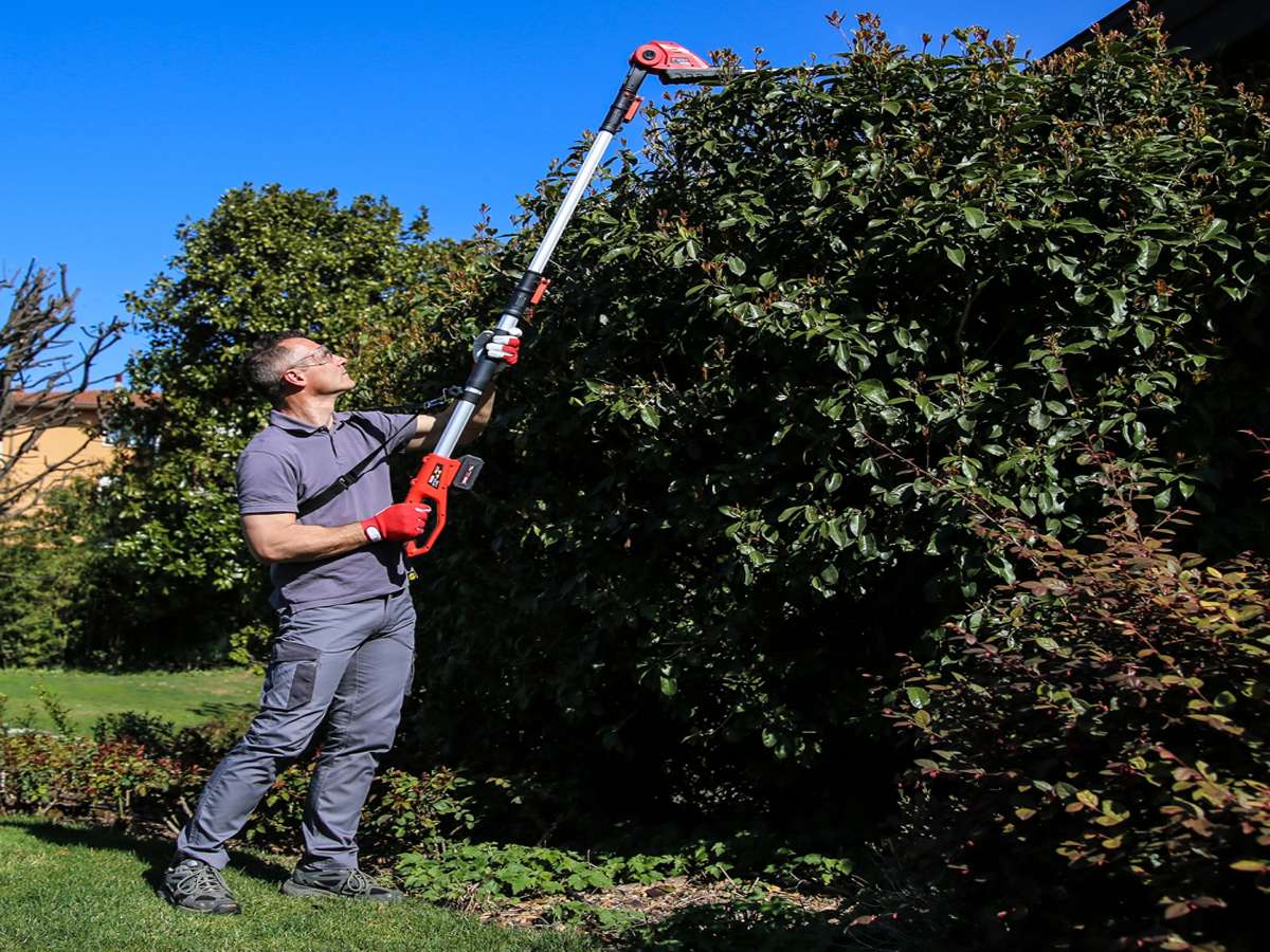 Tagliasiepi telescopico a batteria M-TST 18 - Valex Pescara Ferramenta