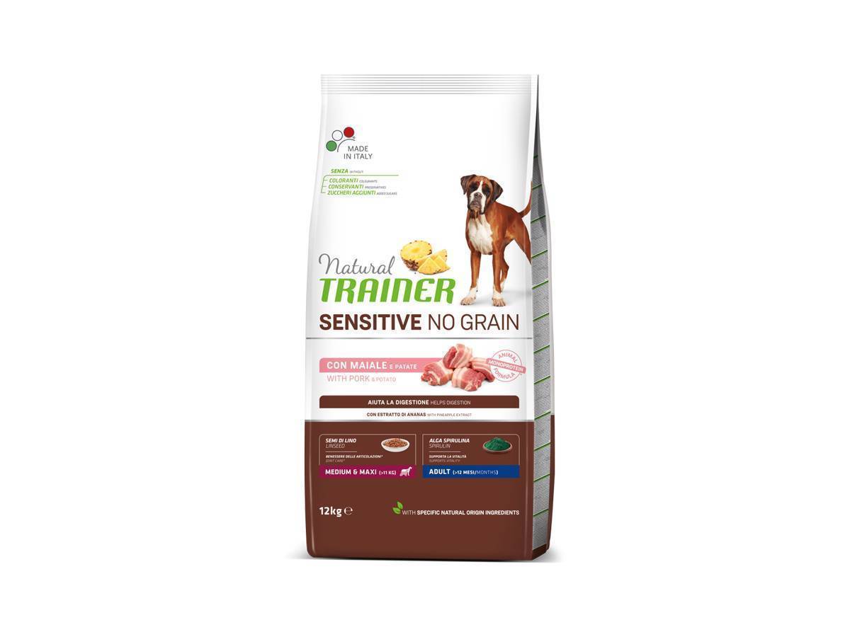 crocchette per cani natural trainer